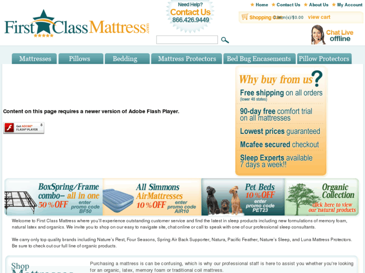 www.firstclassmattress.com