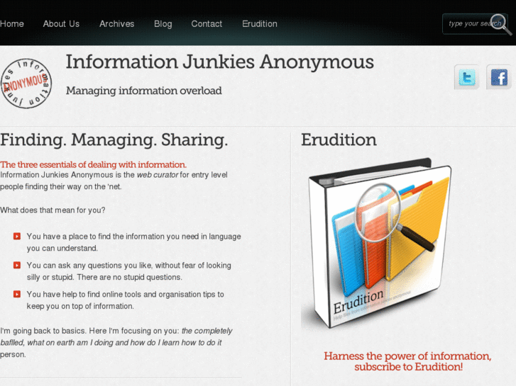 www.informationjunkiesanonymous.com