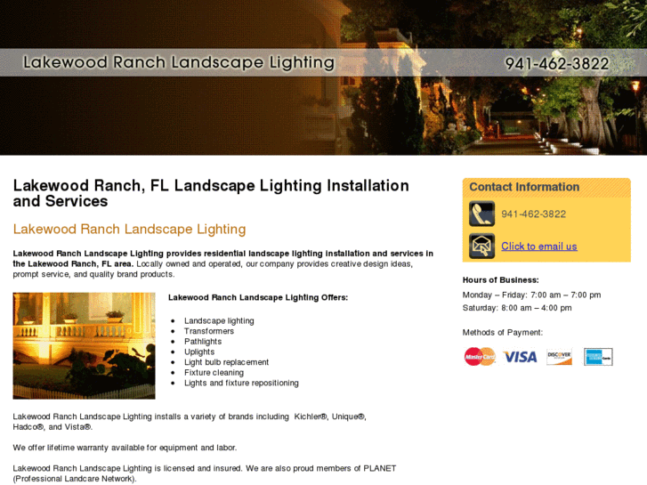 www.lakewoodranchlandscapelighting.com