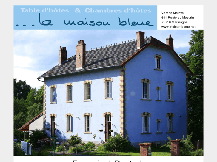 www.maison-bleue.net