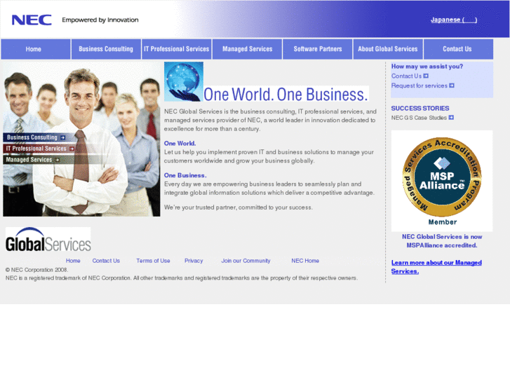 www.necglobalservices.com