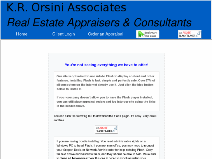 www.orsiniappraisals.com