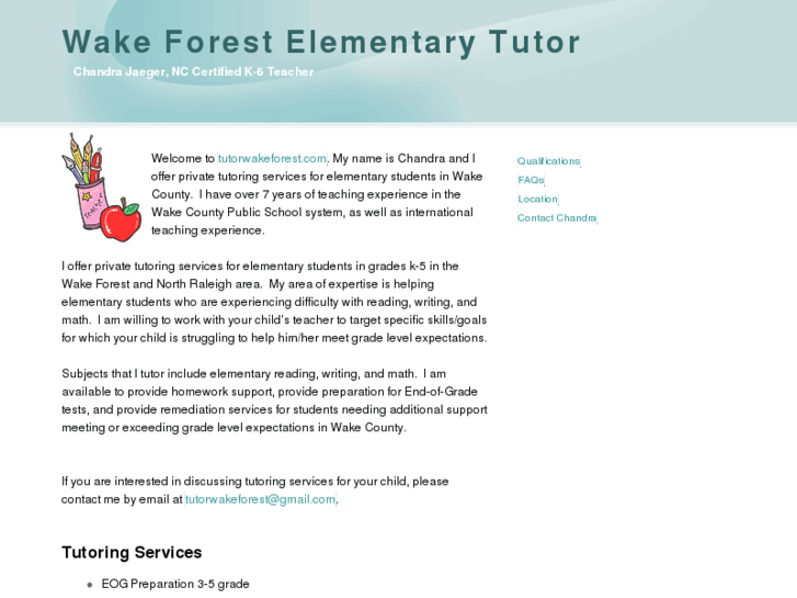 www.tutorwakeforest.com