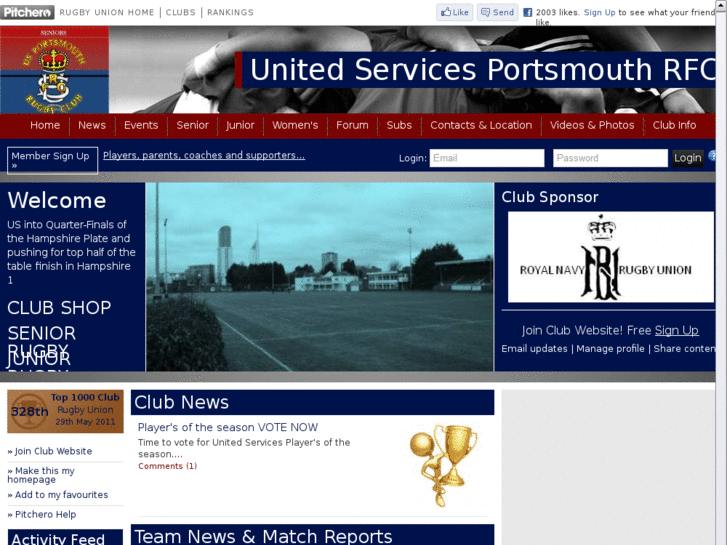 www.usportsmouthrfc.com