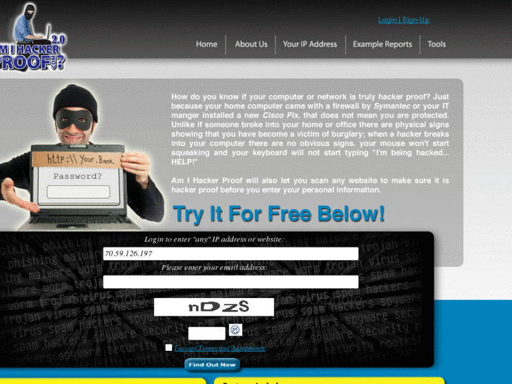 www.amihackerproof.com