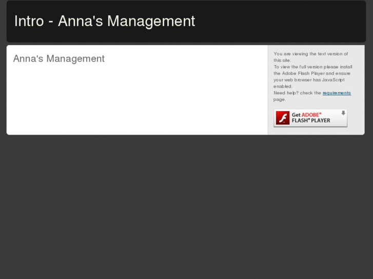 www.annasmanagement.com