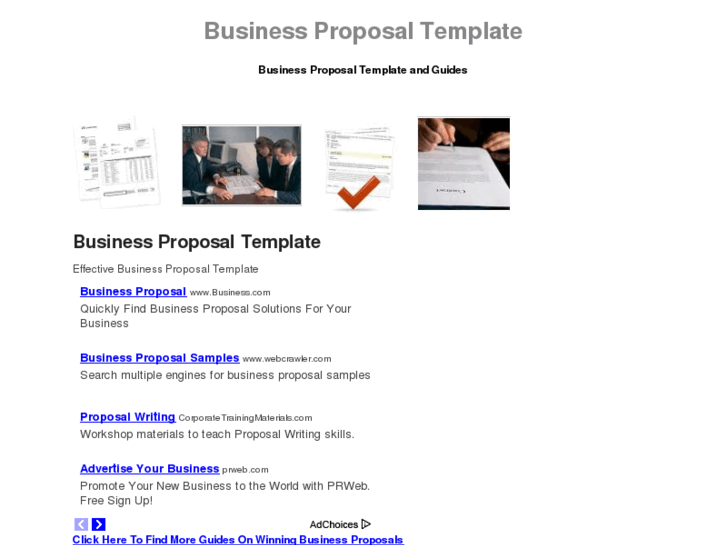 www.businessproposaltemplate.net
