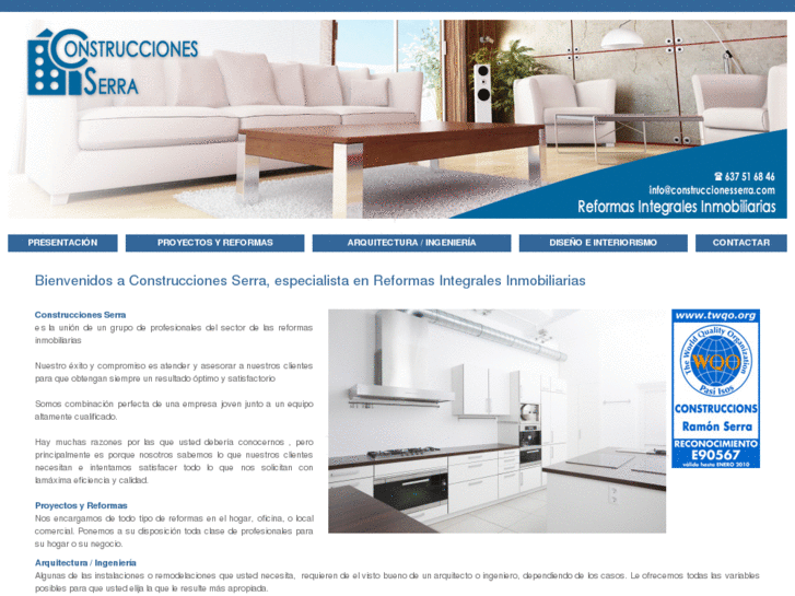 www.construccionesserra.com