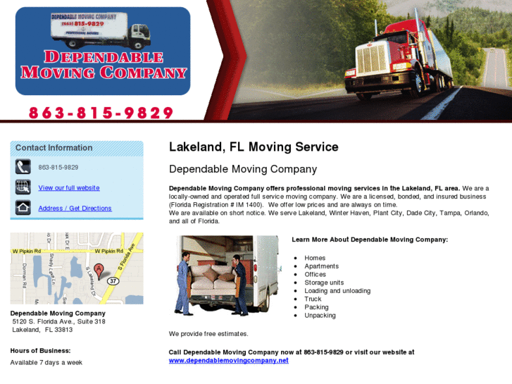 www.dependablemovingcompany.com