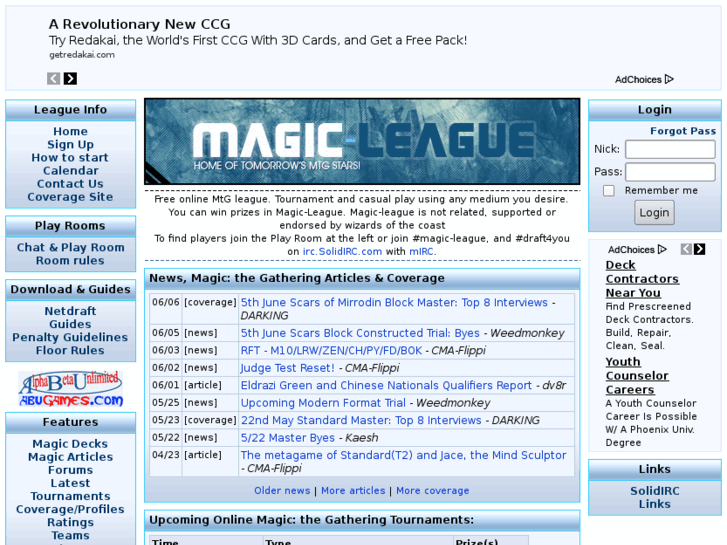 www.magic-league.com