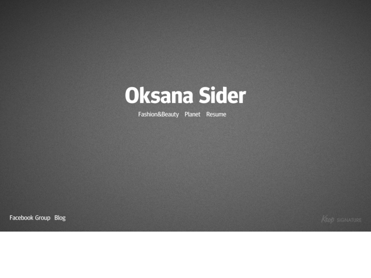 www.oksanasider.com