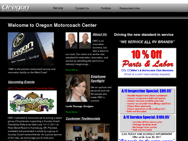 www.oregonmotorcoachcenter.com