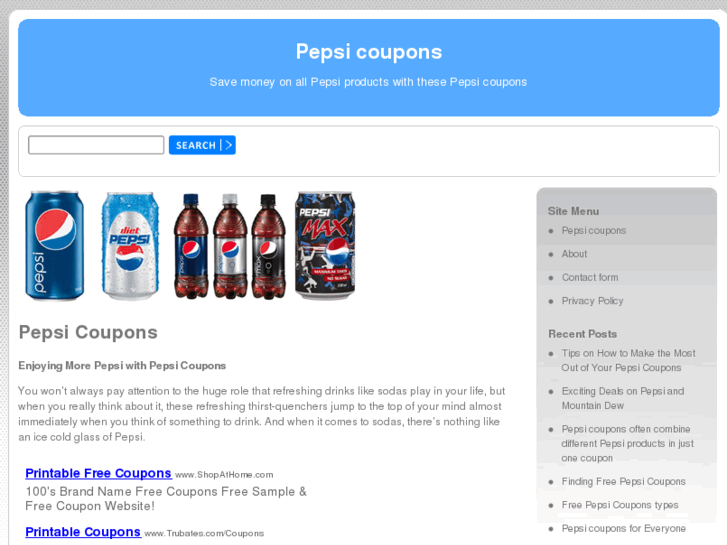 www.pepsi-coupons.com