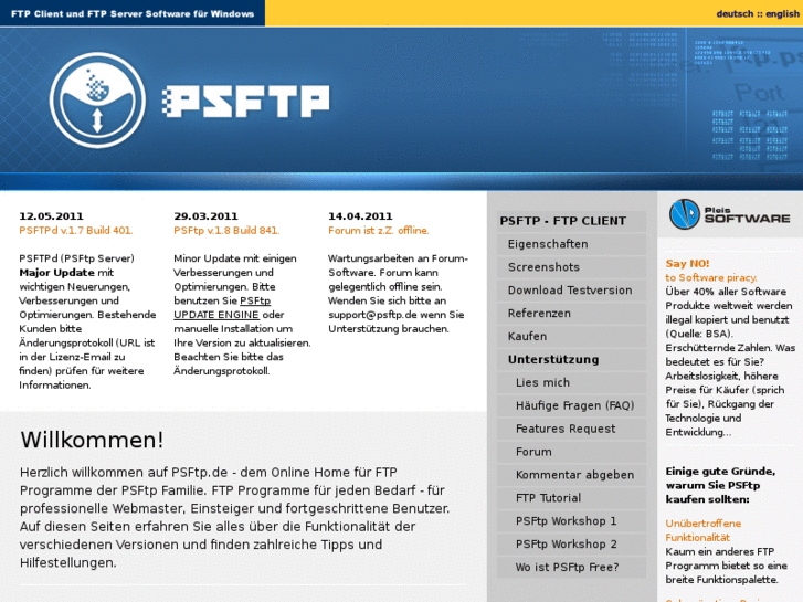 www.psftp.de