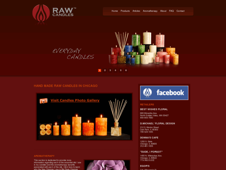 www.rawcandles.com