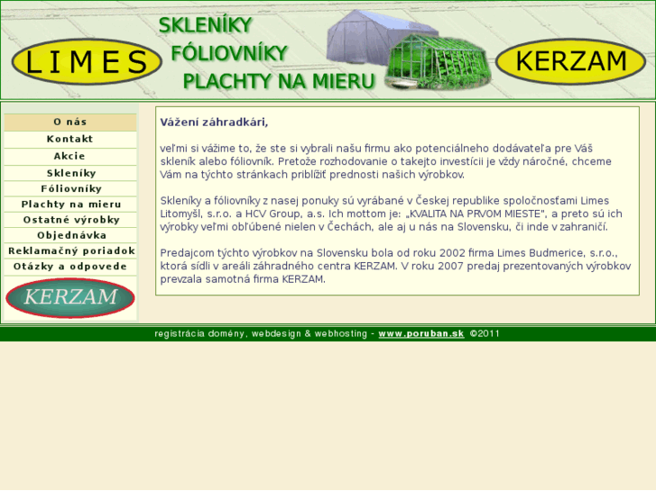 www.skleniky-limes.com