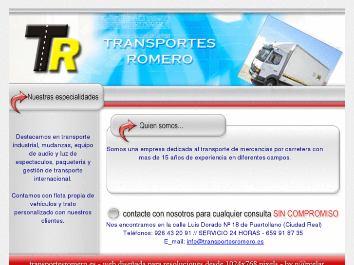 www.transportesromero.es