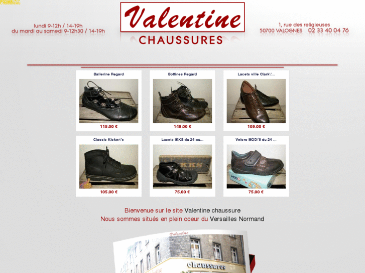 www.valentine-chaussure.com