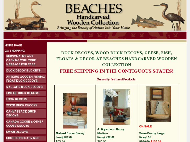 www.beacheswoodendecoys.com