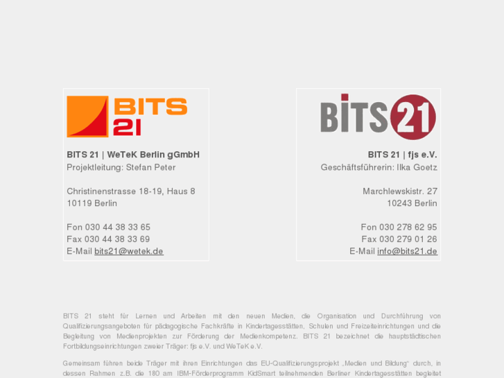 www.bits21.eu