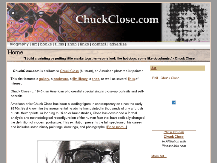 www.chuckclose.com