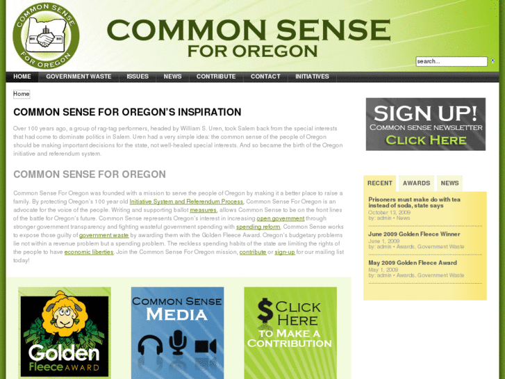 www.commonsensefororegon.com