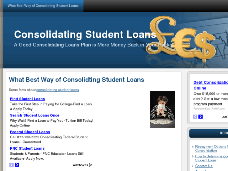 www.consolidatingstudentloansnow.com