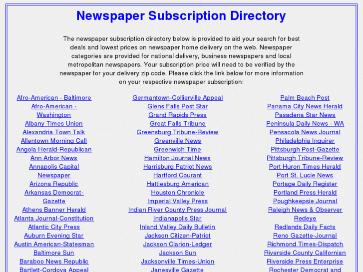 www.discounted-newspapers.com