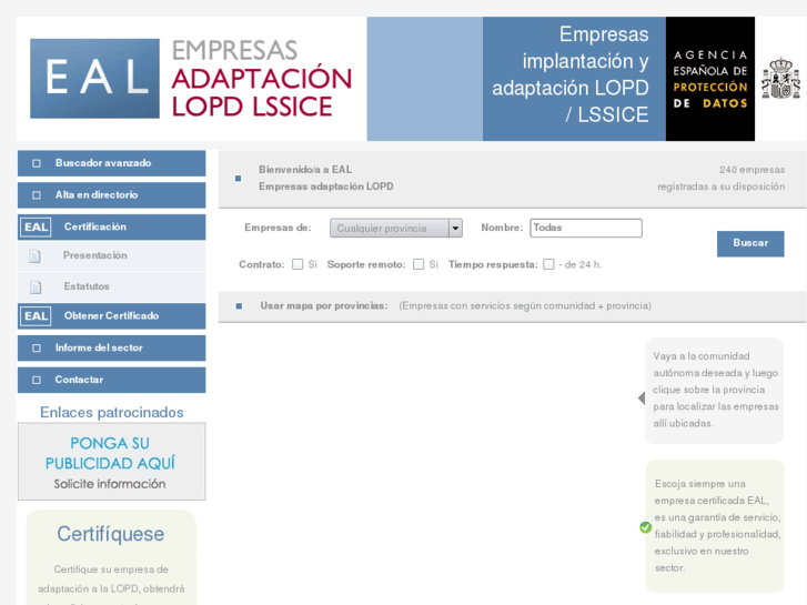 www.empresasadaptacionlopd.com