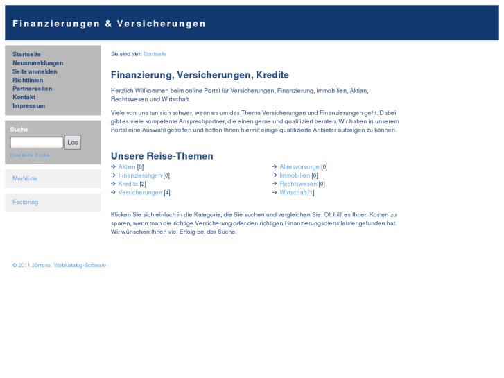 www.finanzierungen-versicherungen.com
