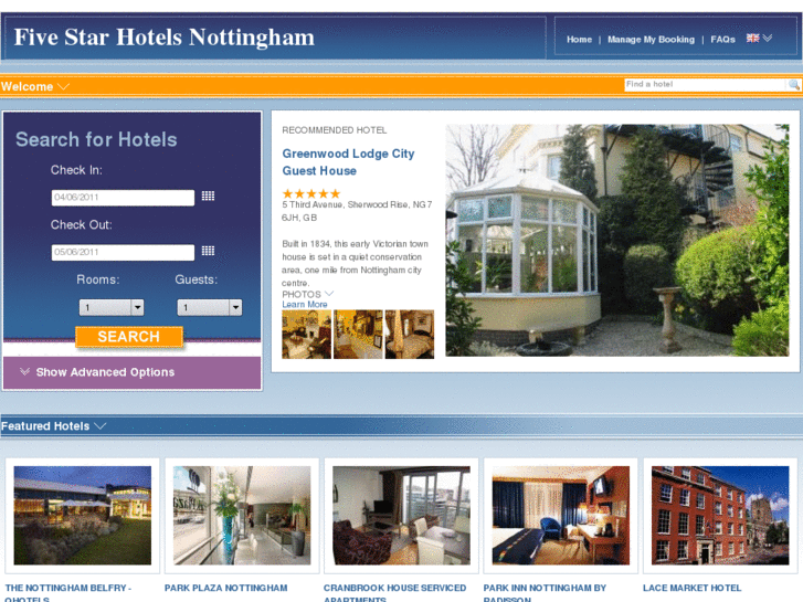 www.fivestarhotelsnottingham.com