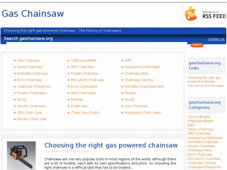 www.gaschainsaw.org