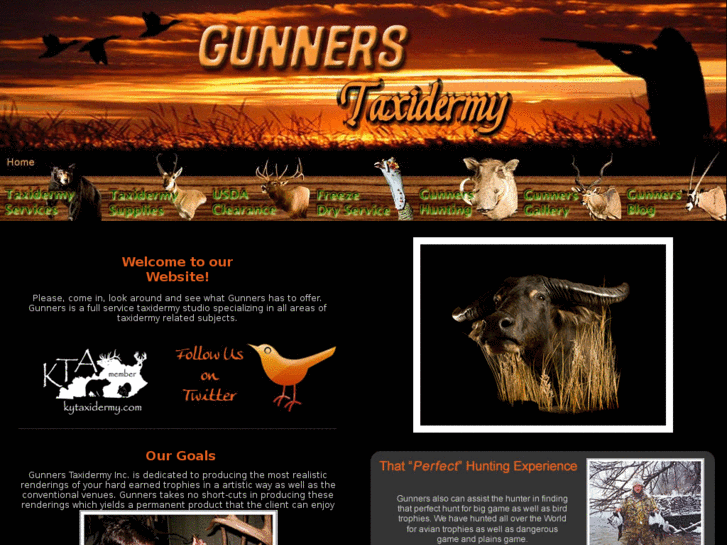 www.gunnerstaxidermy.net
