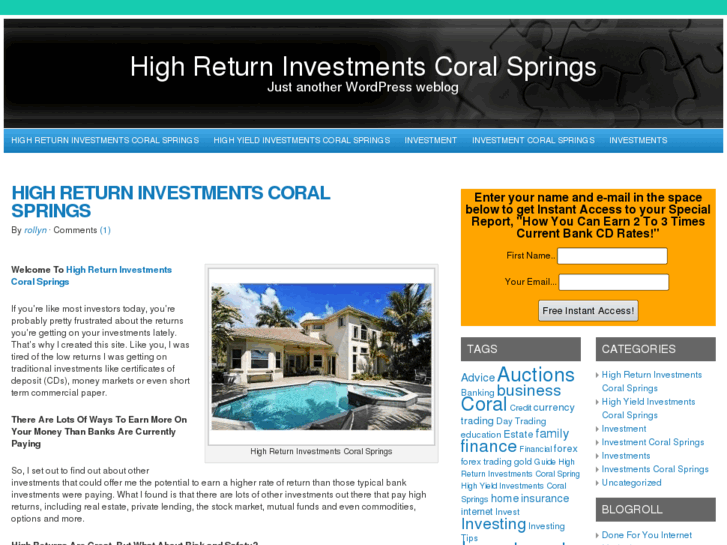 www.highreturninvestmentscoralsprings.com