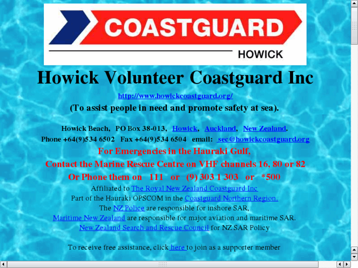 www.howickcoastguard.org