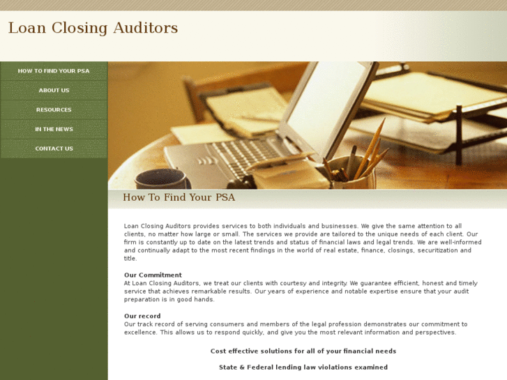 www.loanclosingauditors.com