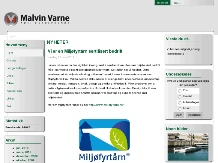 www.malvin-varne.no