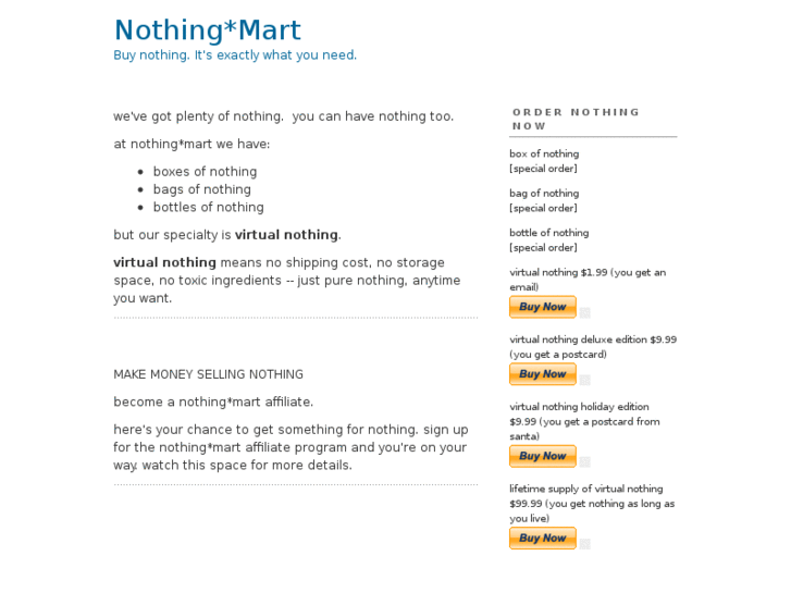 www.nothingmart.com