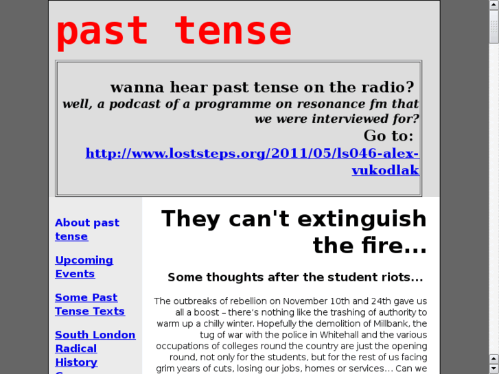 www.past-tense.org.uk