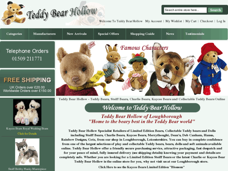 www.teddybearhollow.com