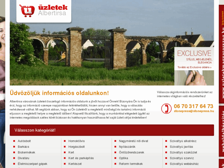 www.uzletekalbertirsa.hu