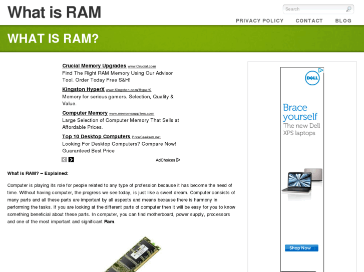 www.whatisram.com