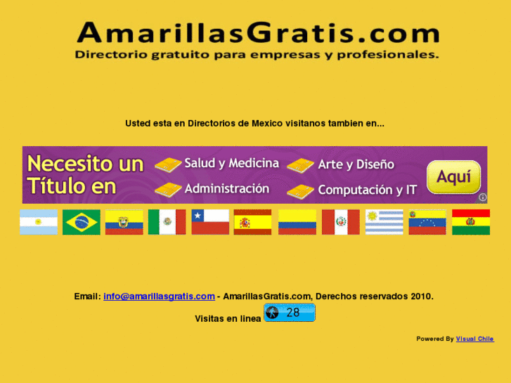 www.amarillasgratis.com.mx