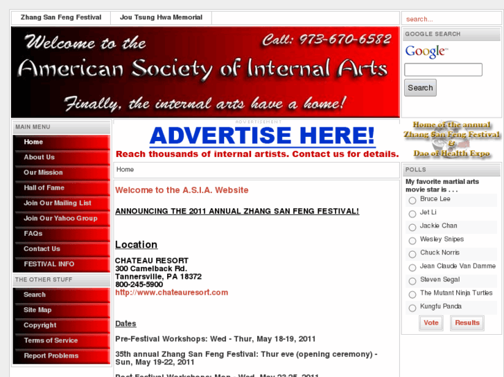 www.americansocietyofinternalarts.org