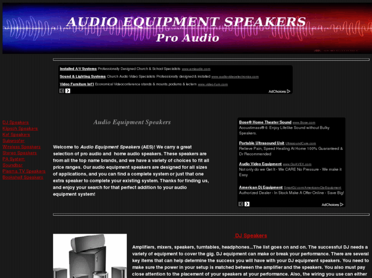 www.audio-equipment-speakers.com