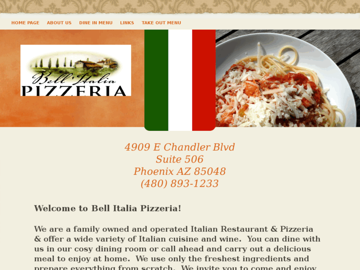 www.bellitaliapizzeria.com