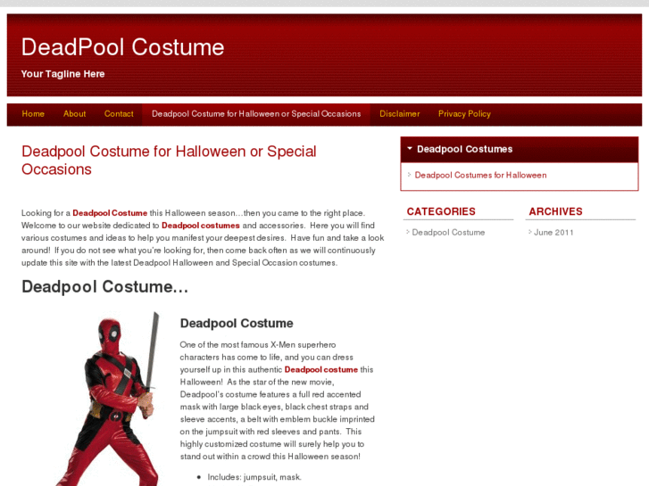 www.deadpoolcostume.com