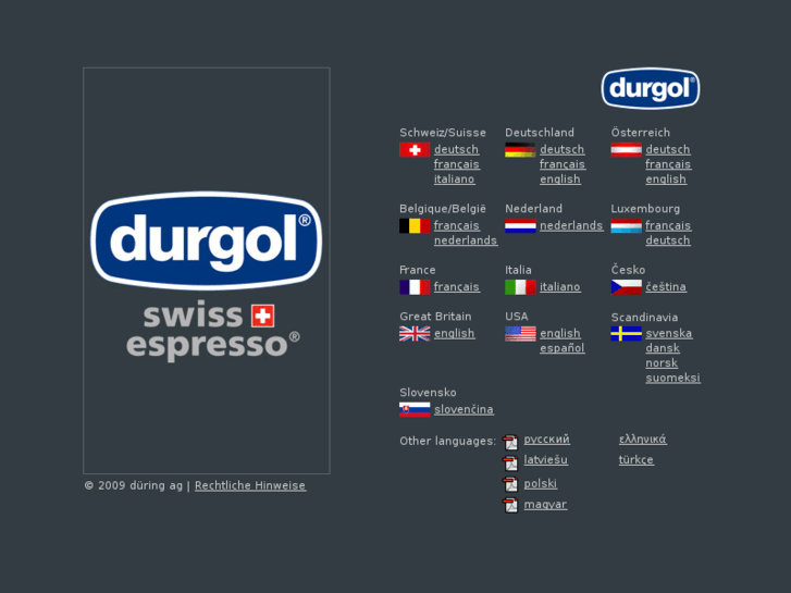 www.durgolswissespresso.com