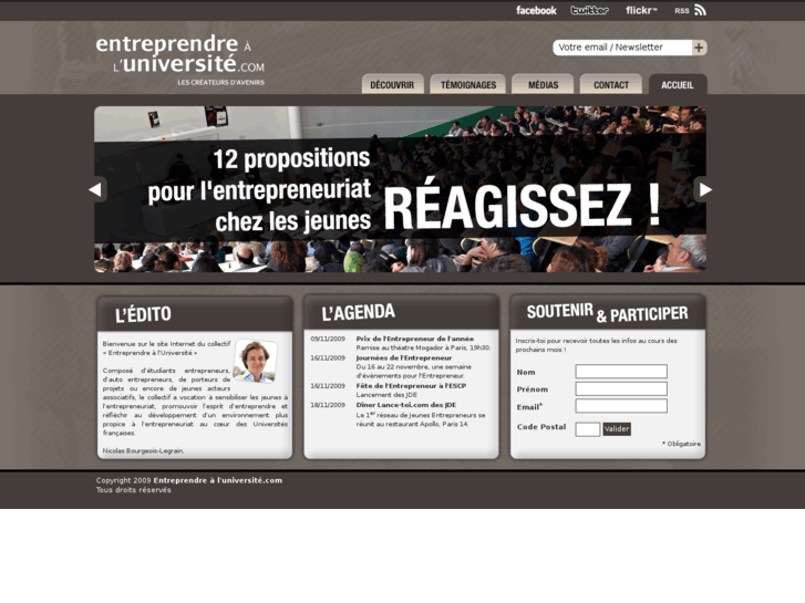 www.entreprendrealuniversite.com