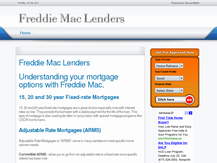 www.freddie-mac-lenders.com